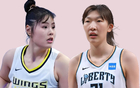 同赴WNBA却境遇两重天，韩旭稳坐轮换，李月汝为何越打越挣扎？
